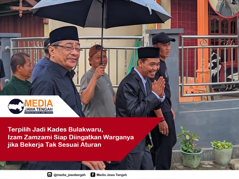 Terpilih Jadi Kades Bulakwaru, Izam Zamzami Siap Diingatkan Warganya jika Bekerja Tak Sesuai Aturan
